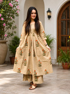 Women's Premium Cotton Kurta Palazzo Set | Elegant & Comfortable Ethnic Wear