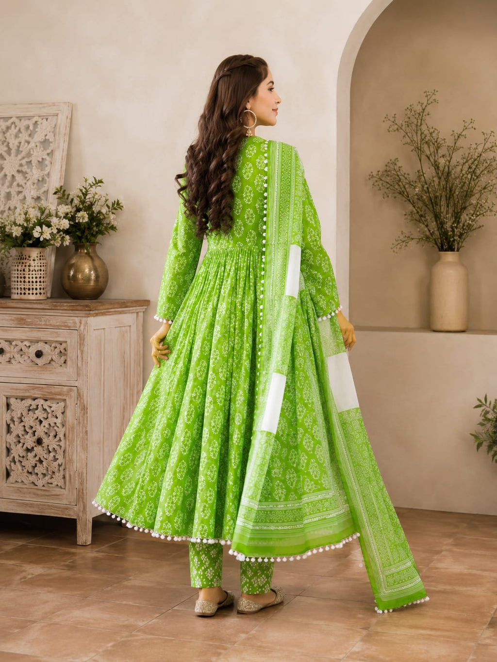 New Trending Women's Kurta & Pant Dupatta Set | Stylish Ethnic Wear for Girls & Women