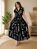 Midnight Grace Designer Anarkali Dress