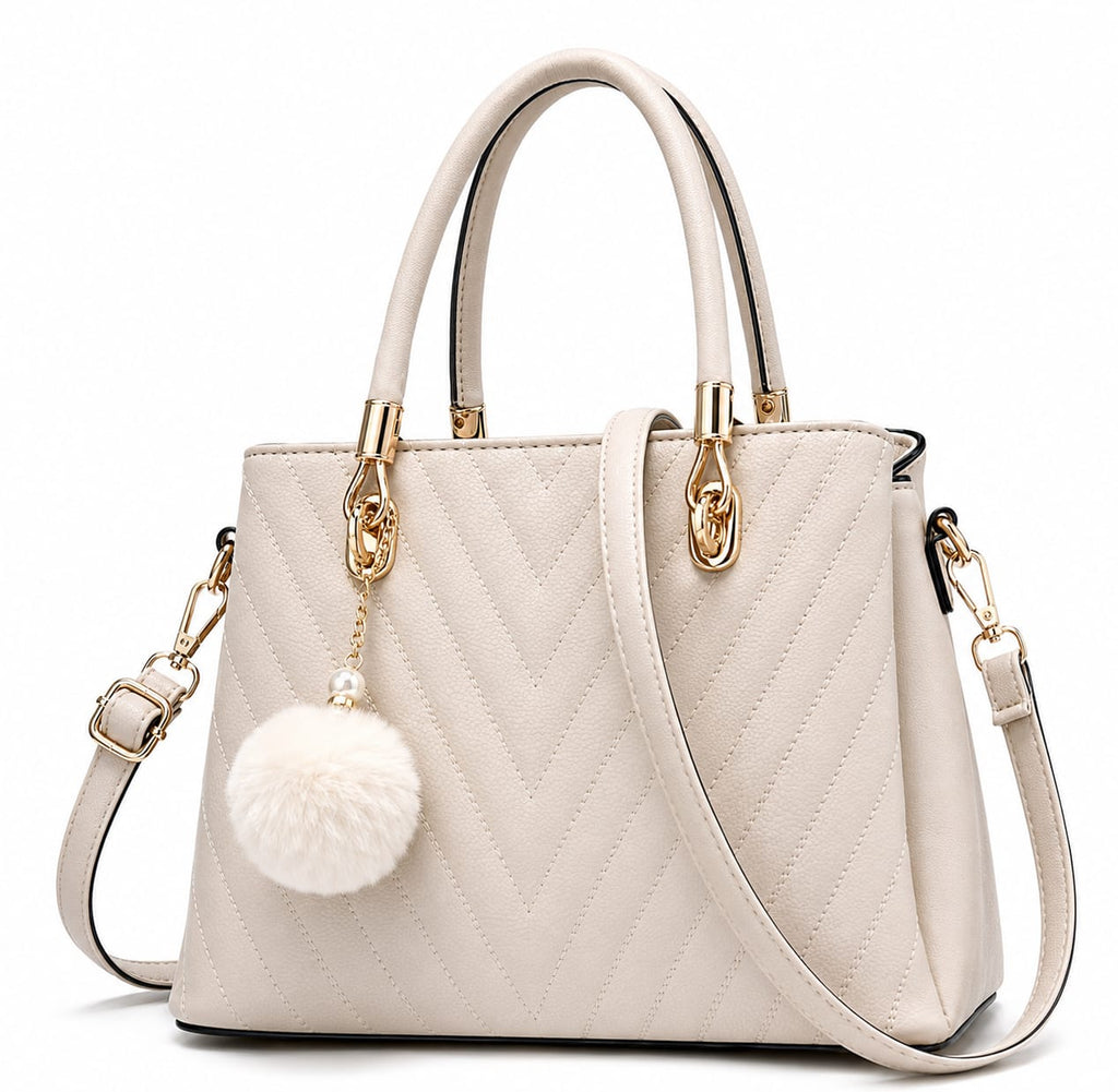 PU Leather Purse & Handbag | Stylish Everyday Shoulder Bag for Office, Travel & Parties