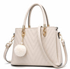 PU Leather Purse & Handbag | Stylish Everyday Shoulder Bag for Office, Travel & Parties
