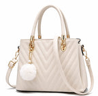PU Leather Purse & Handbag | Stylish Everyday Shoulder Bag for Office, Travel & Parties