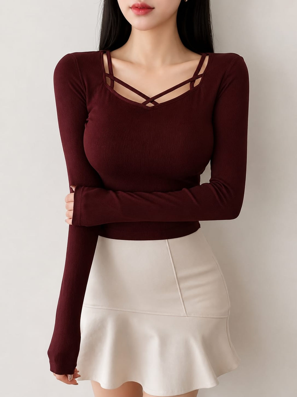 Trendy Korean Style Top for Girls