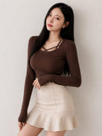 Trendy Korean Style Top for Girls