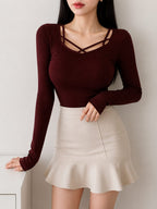 Trendy Korean Style Top for Girls