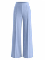 Plain Stylish Bell Bottom Trousers | Trendy High-Waist Flared Pants for Casual & Party Wear