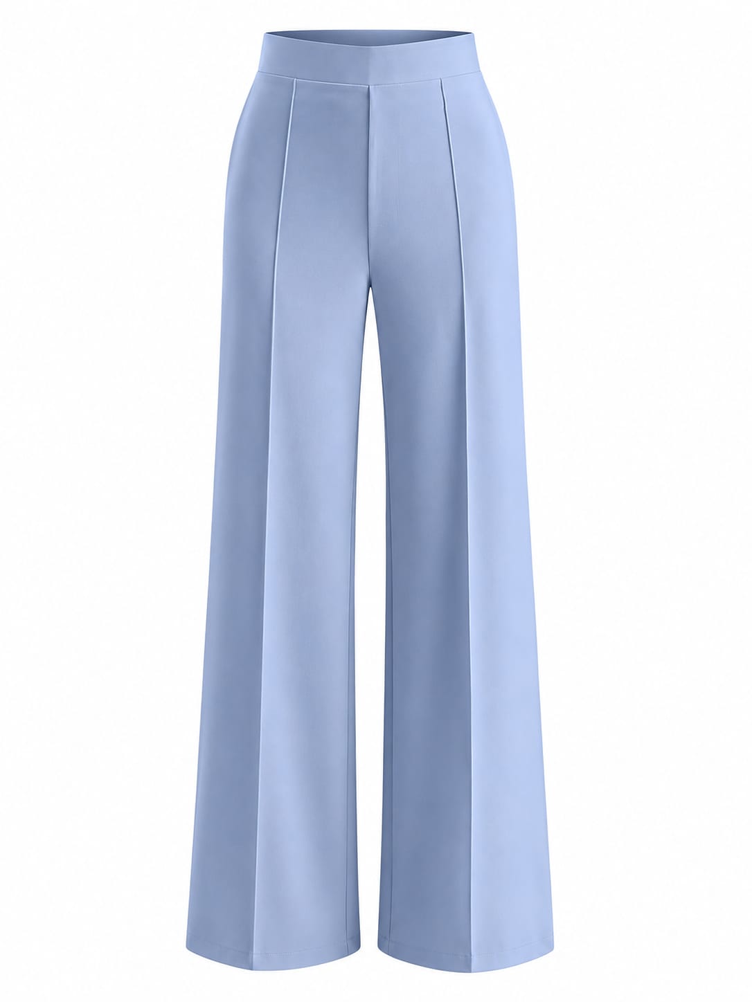 Plain Stylish Bell Bottom Trousers | Trendy High-Waist Flared Pants for Casual & Party Wear