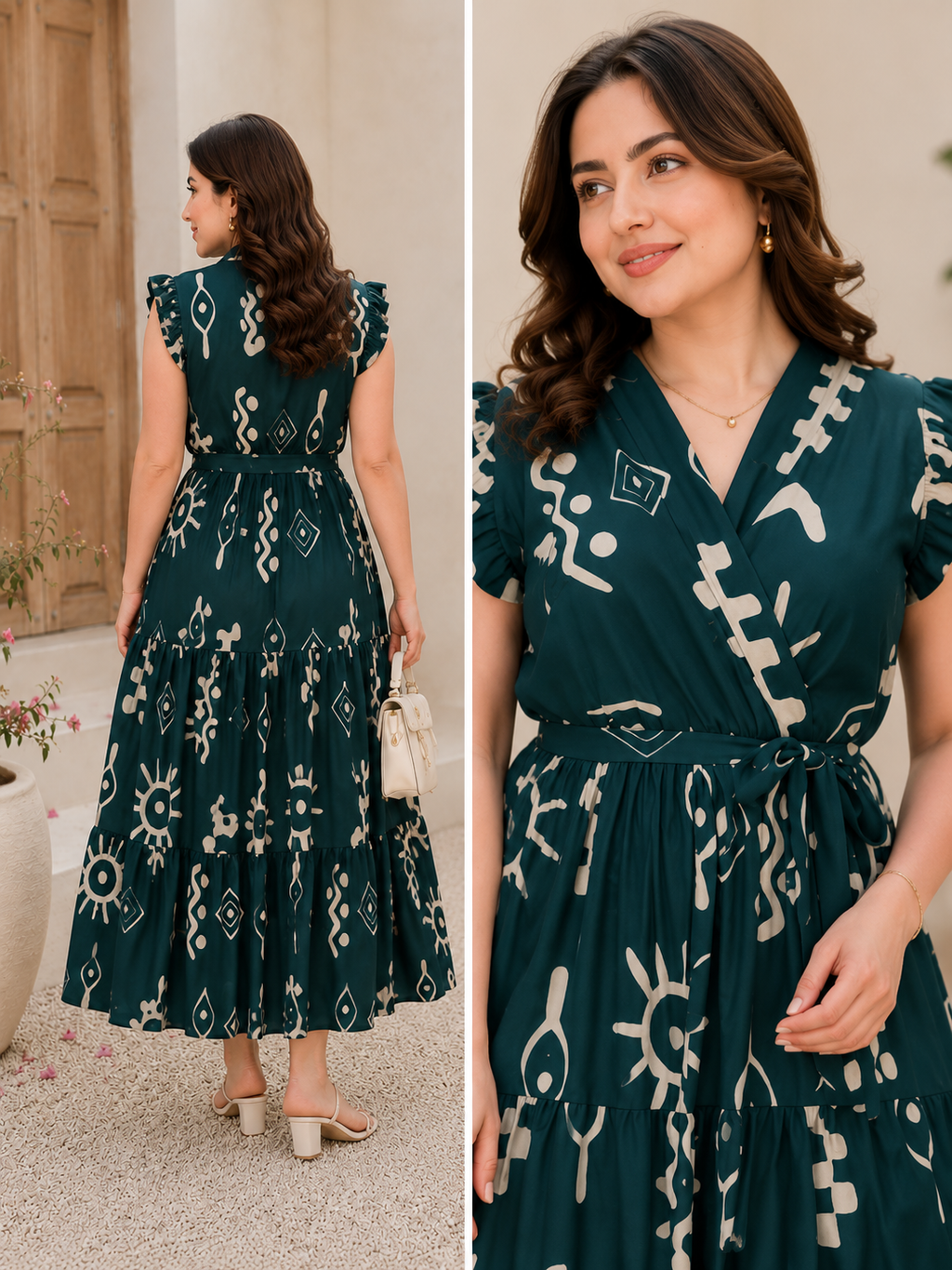 Designer Anarkali Gown | Premium Embroidered Festive Long Kurta Dress