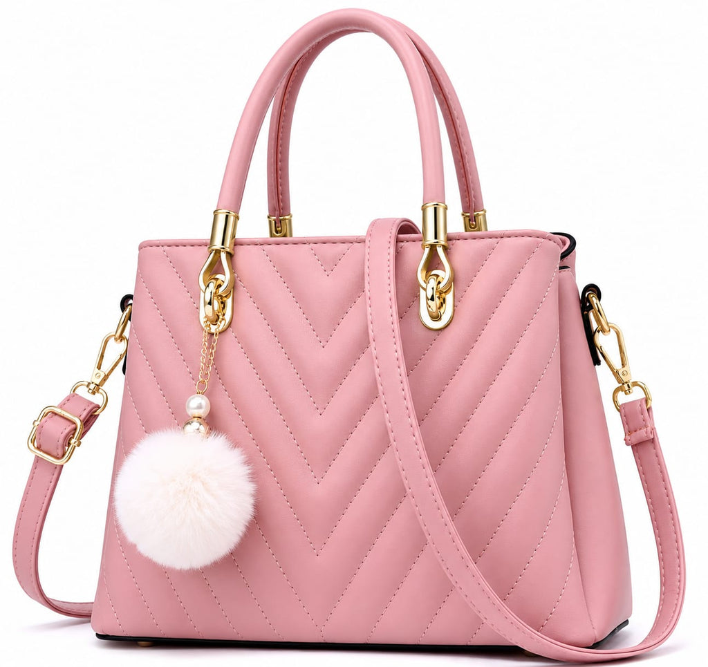 PU Leather Handbag | Stylish Everyday Tote Bag for Office & Travel