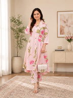 Women’s Floral Printed Kurta Set with Dupatta | Ethnic Kurti Set for Women