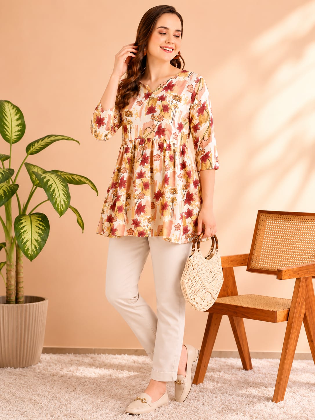 Casual & Stylish Tunic Top for Girls & Women