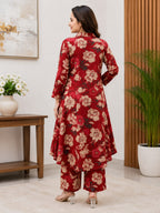 Women’s Printed Kurta Pant Co-Ord Set | Stylish & Comfortable