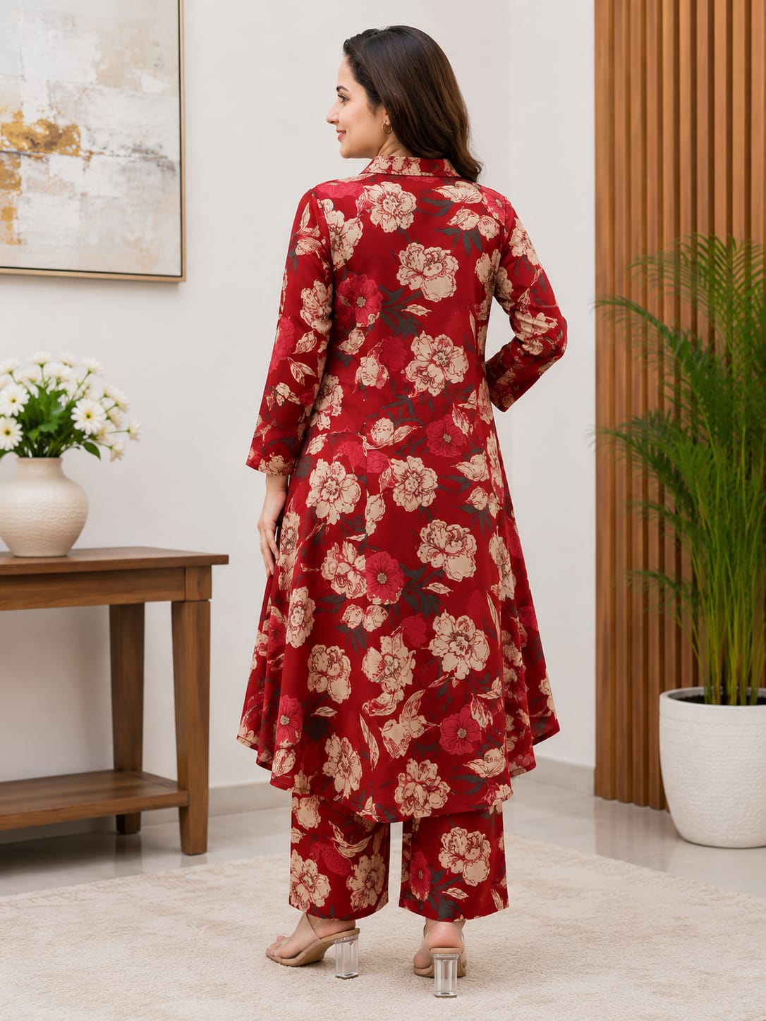 Women’s Printed Kurta Pant Co-Ord Set | Stylish & Comfortable
