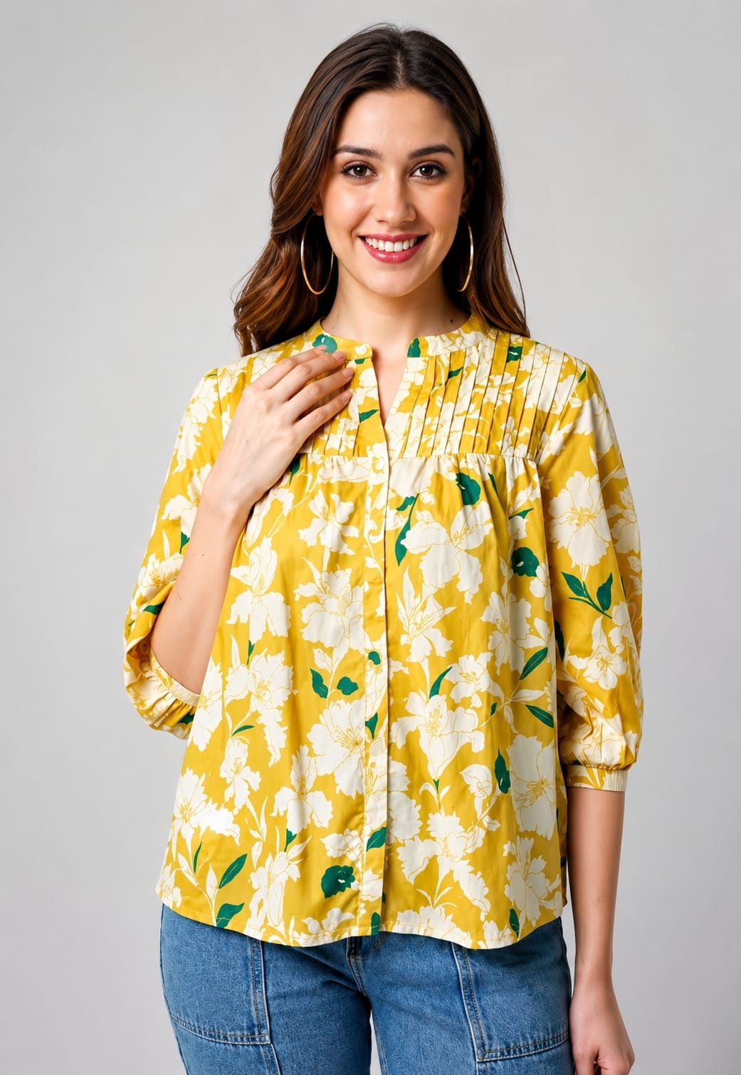 Women's Rayon Printed Top | Casual, Party & Office Wear Top