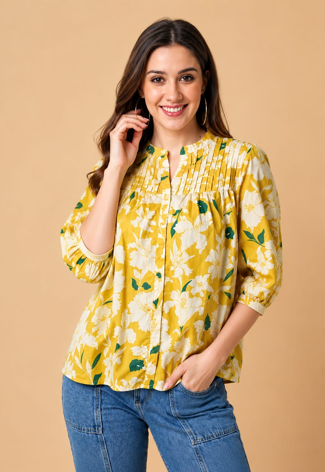 Women's Rayon Printed Top | Casual, Party & Office Wear Top