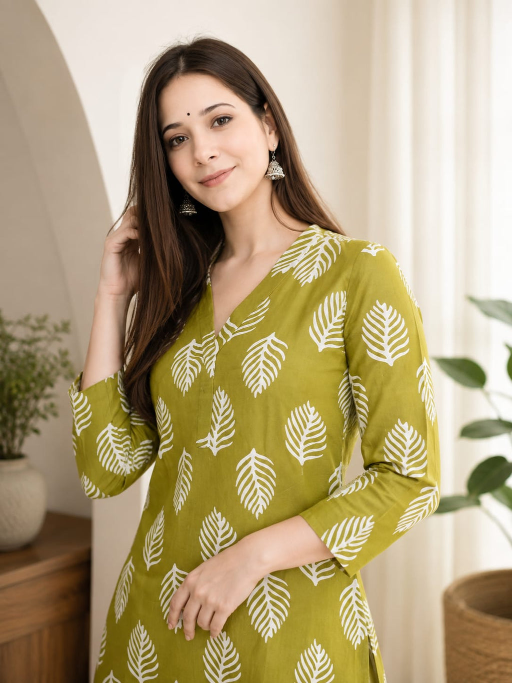 Elegant Mustard Kurta Set