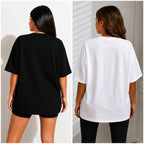 Printed Oversized Tee – Trendy Fit