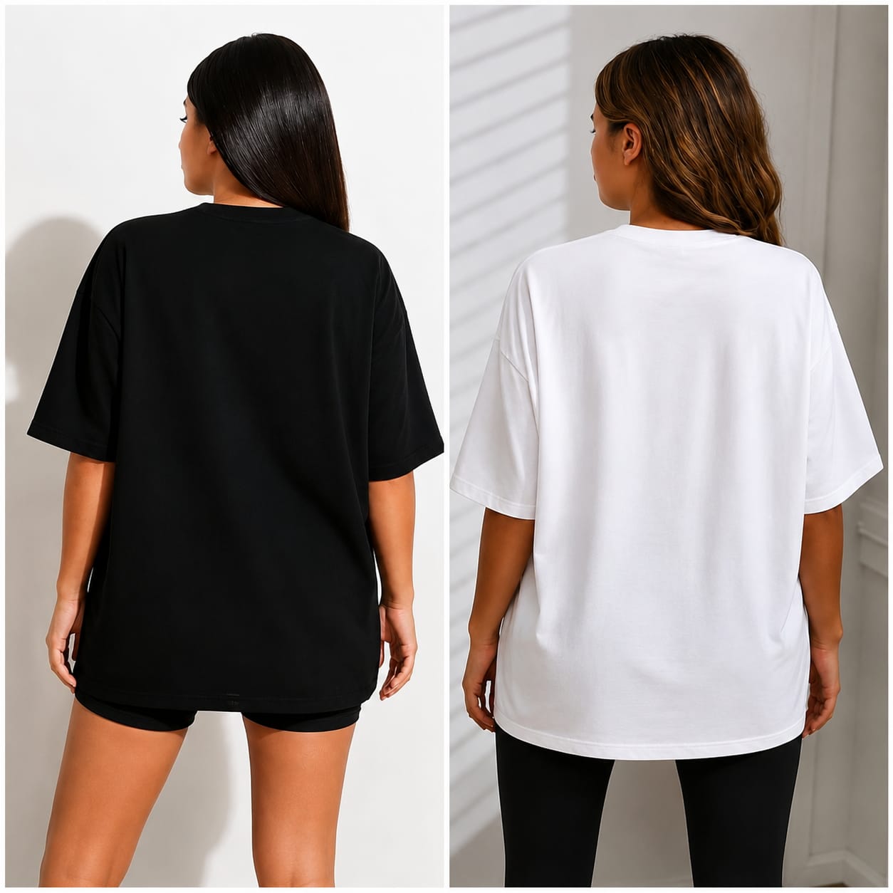 Printed Oversized Tee – Trendy Fit